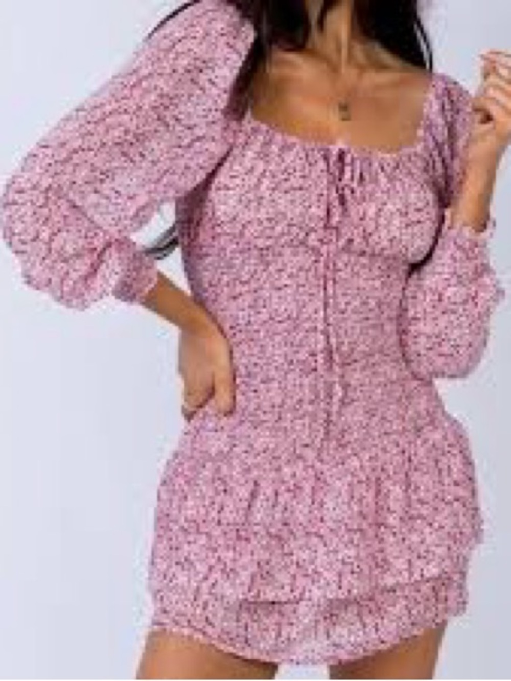 Princess Polly Pink Floral Dress size 4, new